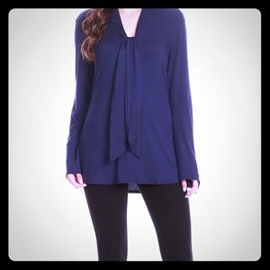 NWOT Navy Swing Top